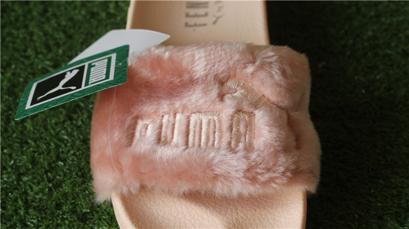 Puma Leadcat Fenty Fur Slide Pink